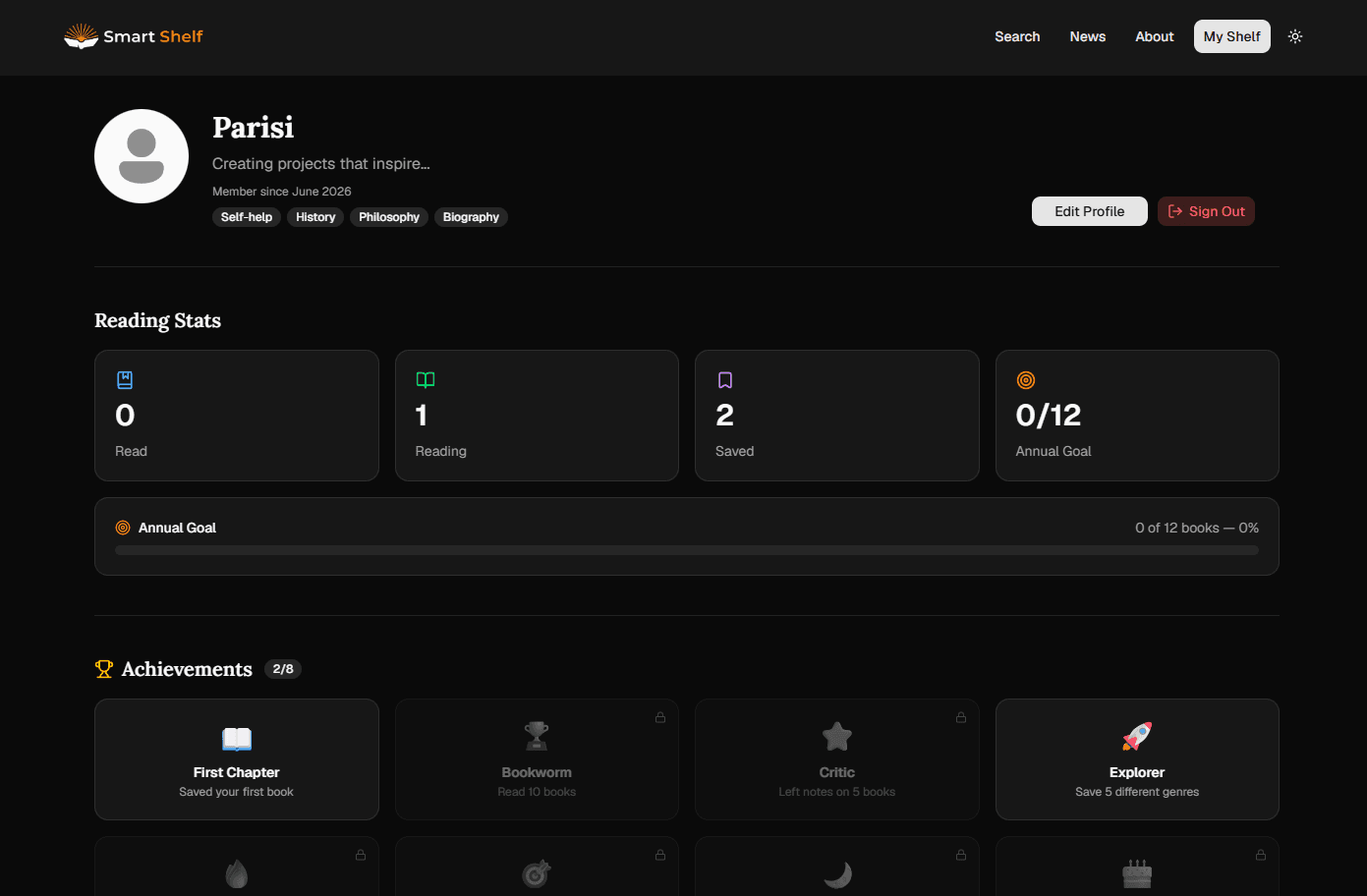 Smart Shelf Preview